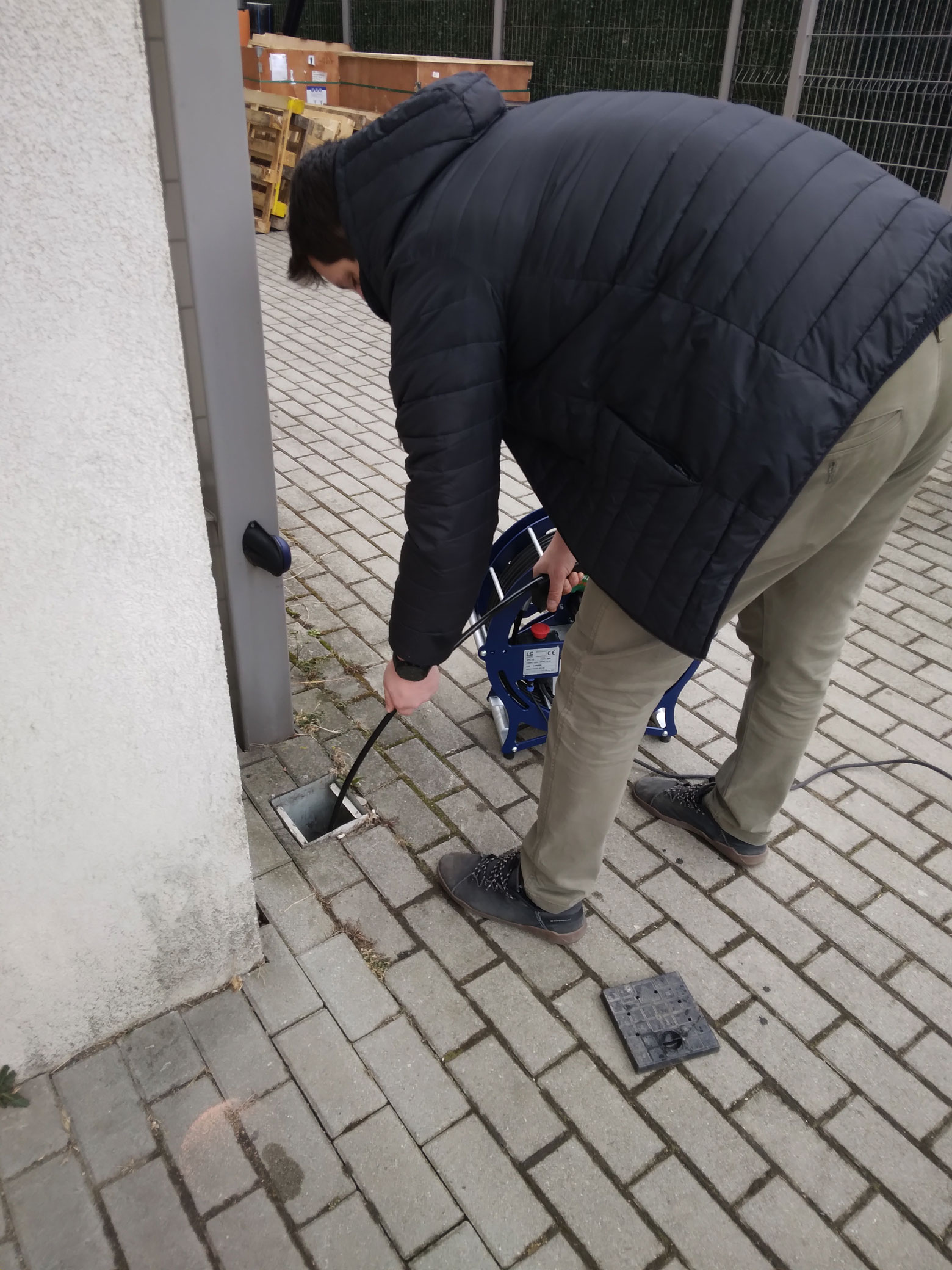 Ovládací panel lisovačky RIDGID RP 350-C